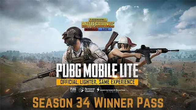 PUBG Mobile Lite Season 34 Winner Pass release date